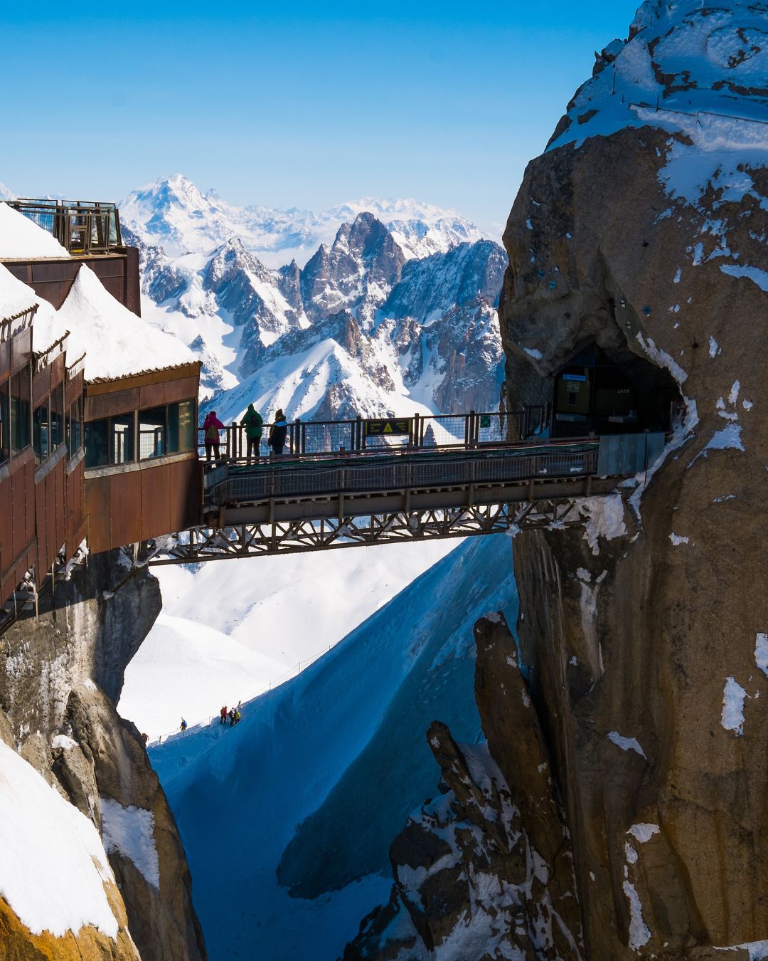 Aiguille du Midi Bridge France