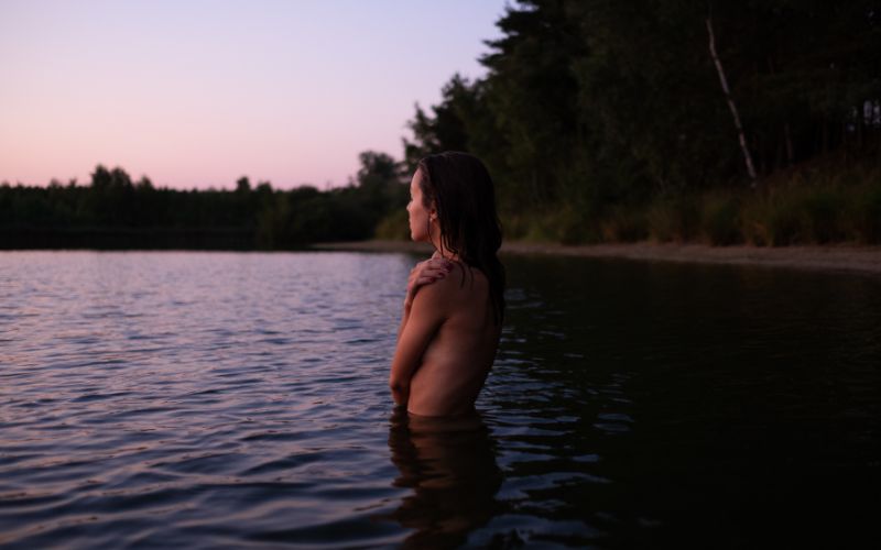 skinny dipping
