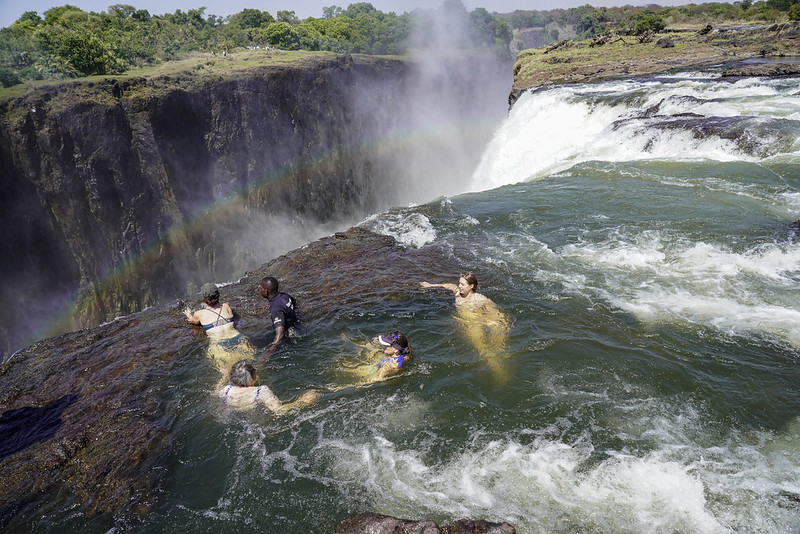 Devil's Pool Livingstone Zambia