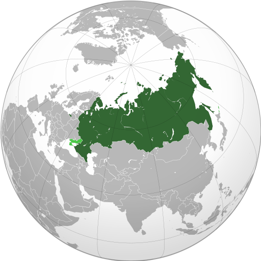 map of russia
