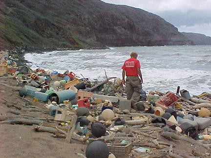pacific ocean marine debris hawaii