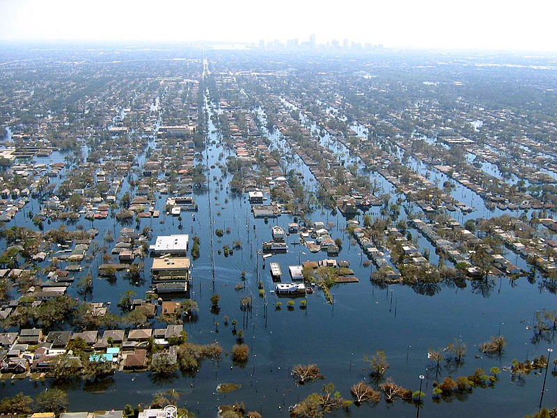 Hurricane Katrina flooding