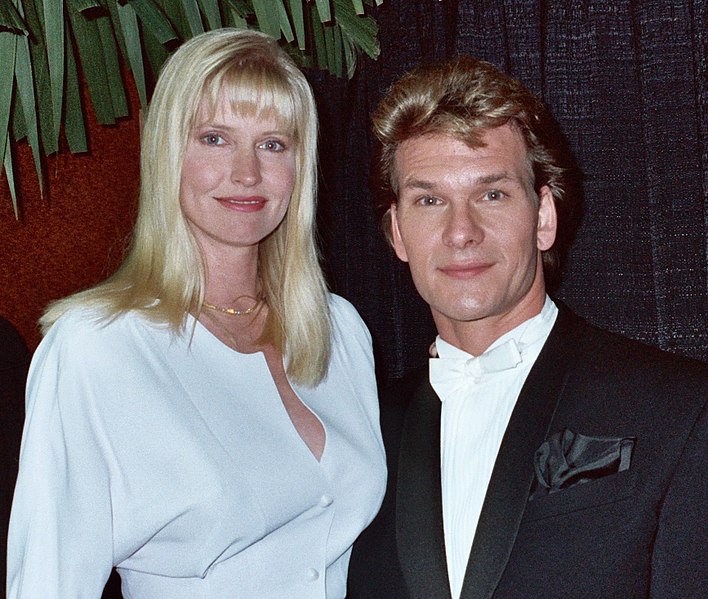 Patrick Swayze and Lisa Niemi