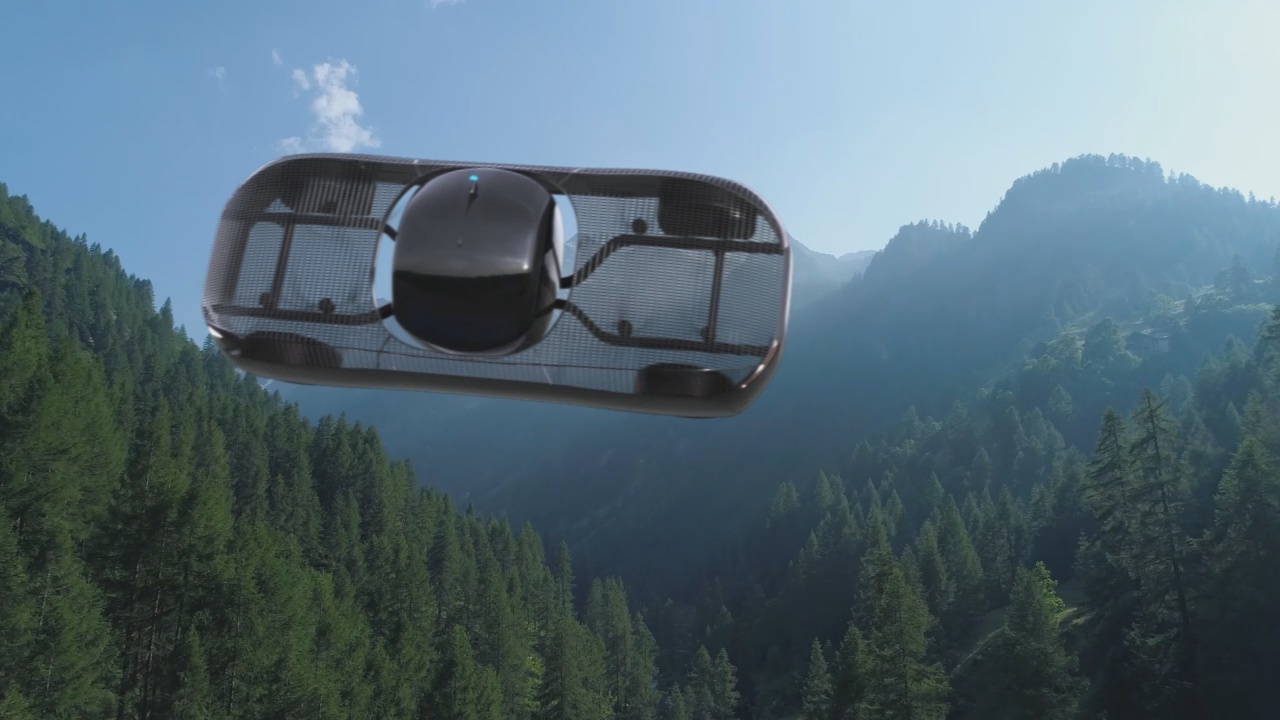 Alef in Transition Flight