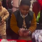 viral birthday party guns cash