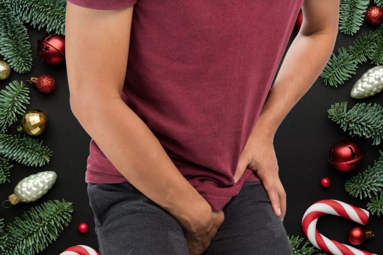 christmas broken penis