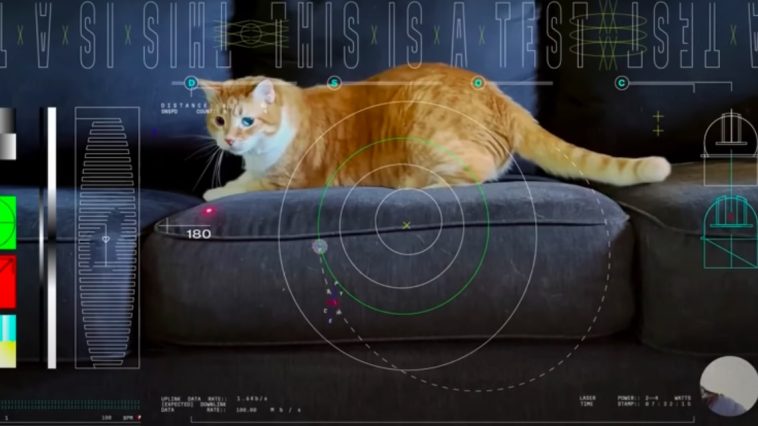 nasa cat laser video