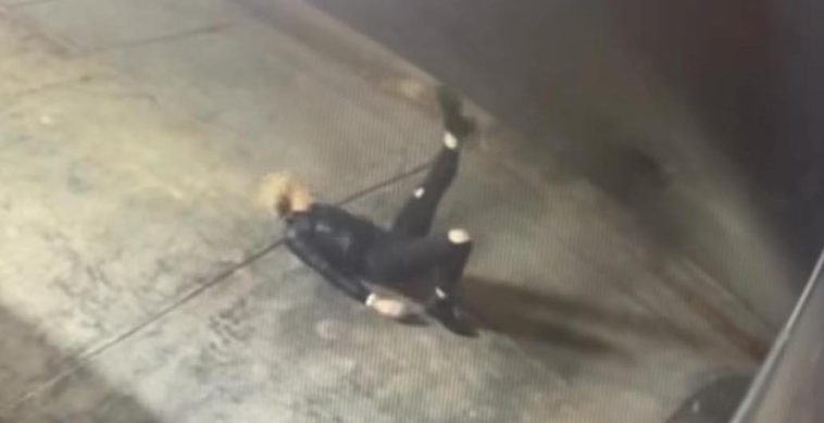 lady does yoga before robbing bakery